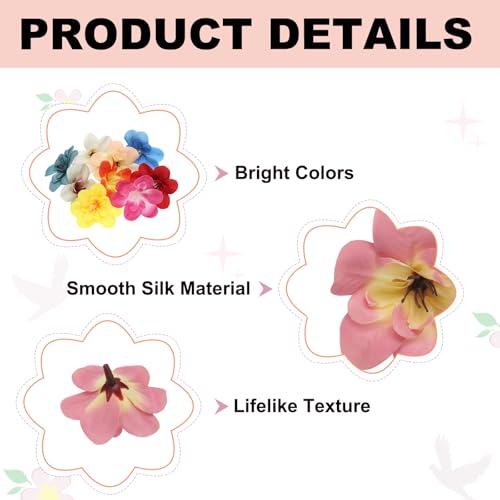 uxcell 20 Pcs Artificial Cattleya Flower Heads, Fake Cattleya Heads Bulk Artificial Flowers for DIY Wedding Bouquets Centerpieces Party Home Decorations, Autumn Pink - color: Autumn Pink