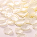 TINGE TIME 200pcs Silk Rose Petals Ivory White Flower Petals for Wedding, Flower Girl Basket, Aisle Runner, Romantic Dinner Centerpieces, Proposal, Party Confetti - color: Ivory