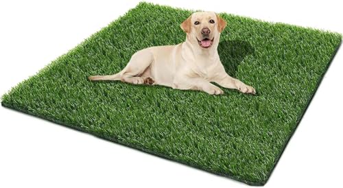 Dog Grass Pad,51.1x31.8In Fake Grass for Dogs,Artificial Grass for Dogs Potty Pee Pad Training Indoor Outdoor - size: 51.1 x 31.8 Inch (Pack of 1)