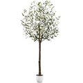 Best Choice Products 5Ft Artificial Olive Tree, Lifelike Faux Tree w/Planter Pot, Indoor Home Office Accent Decor Realistic Trunk, Fruit, Fake Plant - size: 5ft