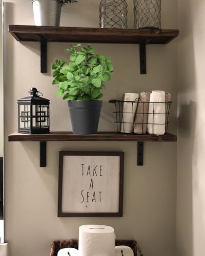 Coferset Small Fake Plants Mint Artificial Potted Plants for Home Office Bathroom Shelf Farmhouse Coffee Table Decor (Green) - color: Mint
