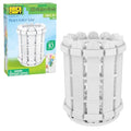 Brickcraft Bricktanicals Picket Fence Vase Brick Building Set, 146 Pieces, Ages 8 Plus, Easter Buildable Flower Holder Compatible with Brick Flowers, Collectible Display Accessory - style: Flower Holder Spring