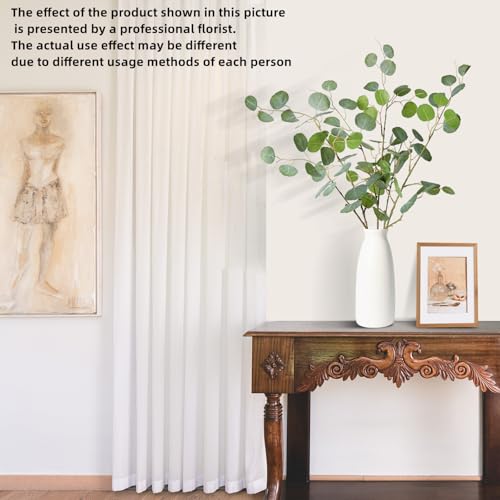 Melorca&Guilla Artificial Plants,3PCS 43.3" Green Large Fake Eucalyptus Faux Branches for Vase,Faux Greenery Stems for Shop Garden Office Home Décor - color: Green Blue Eucalyptus