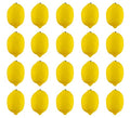 Artificial Lemons Simulation Lifelike Small Lemons Fake Fruit for Home Kitchen Wedding Party Decoration Photography 20pcs Set (Yellow) - size: 20 Pcs - Normal Size