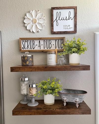 Coferset Small Fake Plants Eucalyptus Potted Artificial Plants Faux Plant Greenery in Ceramic Pot for Bedroom Kitchen House Living Room Shelves Farmhouse Table Office Desk Bathroom Home Indoor Decor - color: Eucalyptus-ceramic Pot