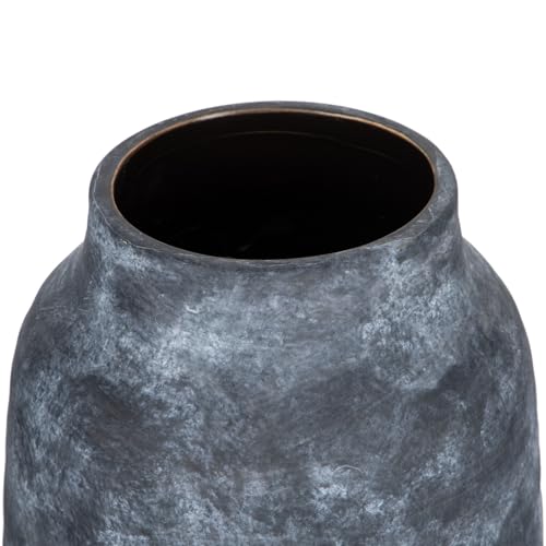 Briful Ceramic Flowers Vase Home Decor, Kitchen Dining Farmhouse Table Vases, Rustic Vintage Living Room Bathroom Bedroom Decorations for Office Coffee Desk Fireplace Shelf Mantel (9.6” Tall) - color: Lightslategray, size: 9.6 Inch