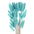 MECCANIXITY 20 Pcs Faux Pampas Grass,17"/43cm Fake Pampas Grass Decor for Living Room Party Wall Vase Wedding Decoration, Dark Blue