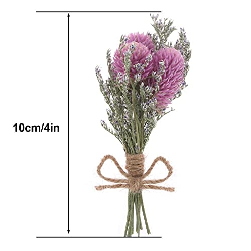 WWahuayuan 8 Pcs Mini Gypsophila Daisy Dried Flowers Bouquets for DIY Craft, Home & Wedding Decor - color: Type2