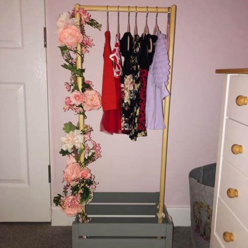 Rose Flower Vine, Peony Garland, Flowers for Backdrop Decoration, 6' Length, Floral Garland for Wedding Decor Home Table Runner Mantle Decoration - color: Peach Peony Garland