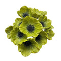 Rikyo 10 Stem 11" Bouquets Artificial Flowers Poppy Flowers,No Fade Faux Anemone Wild Flowers for Kitchen Table Centerpiece Vase,Home Greenery Wedding Holding Flowers Backdrop Arch Wall (Green) - color: Green