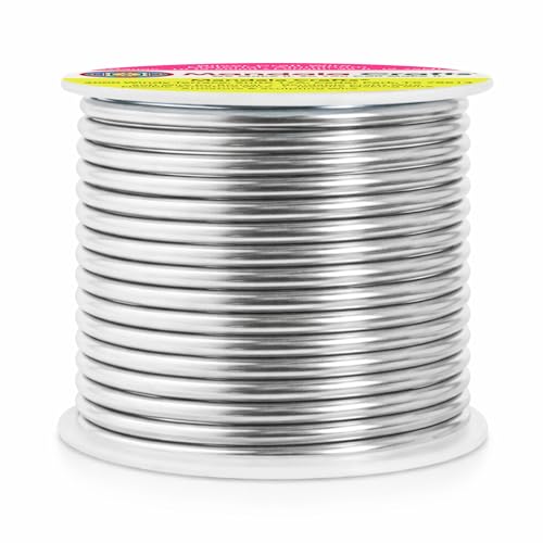 Mandala Crafts 10 Gauge Anodized Aluminum Craft Wire for Jewelry Making - 32 FT Colored Flexible Silver Tone Wire - Bendable for Bonsai Armature Crafting Sculpting - color: Silver, size: 10 Gauge