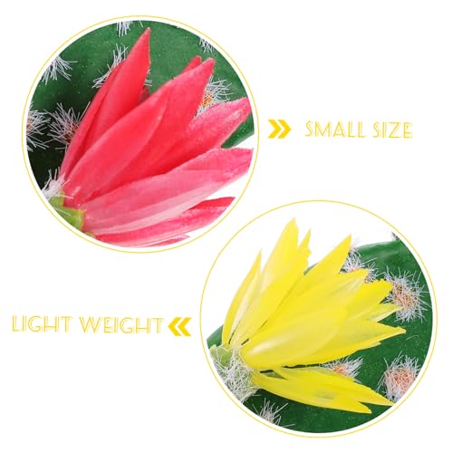 Holibanna Artificial Cactus Cactus Statue Decor Figurine Garden Decor Craft for Desktop Artificial Prickly Desktop Garden Ornament Ornament