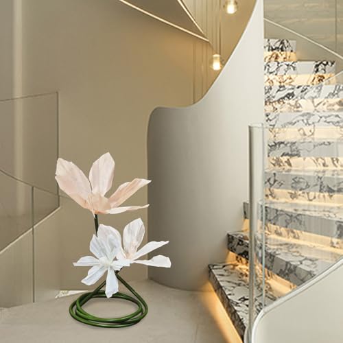 3D Lily Artificial Flowers - Waterproof Eco-Friendly Decorative Flowers for Home, Weddings, Holidays & Mall Decor, Realistic Colors, Easy Maintenance - color: Lilies-b