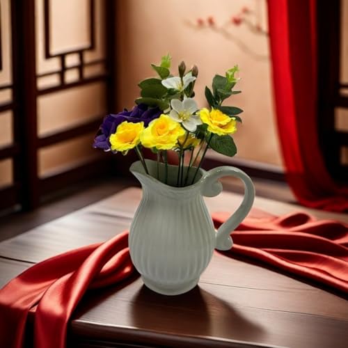 100 Pcs Mini Yellow Roses Artificial Flowers Bulk, 1.9" Small Silk Fake Roses Flower Heads for Decoration, Wedding Centerpieces Bridal Shower Party Home Decor,DIY Crafts(Yellow) - color: Yellow
