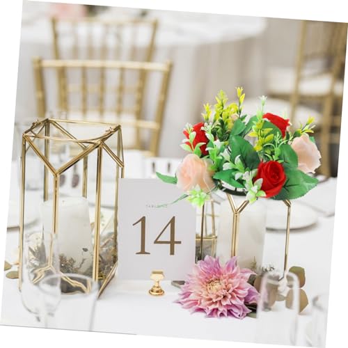 MAGICLULU Artificial Flower Centerpiece for Weddings Realistic Faux Floral Arrangement for Home Decor and Decor and Tabletop Decoration