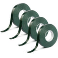 DOMMARE Floral Tape Green Flower Tape, 4Pcs Flower Wrapping Waterproof Tape, Floral Bouquet Supplies for Bouquet Flower Arranging Flowers Stem Wrapping, Wedding Bouquet, Wreath, 1/2 Inch 32 Yard - color: 4Pcs Green, style: Waterproof & Sticky
