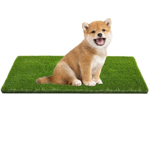 CooZero Artificial Grass, Professional Dog Grass Mat, Potty Training Rug and Replacement Turf Outdoor Rug Patio Lawn Decoration, Easy to Clean with Drainage (39.4 x 19.7 inch) - size: 39.4 x 19.7 inch