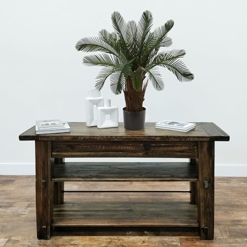 Nearly Natural Artificial, UV Resistant 2’ Cycas Tree (Indoor/Outdoor), Green 28" Dx28 Wx2'H