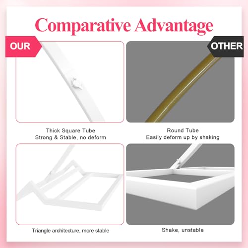 Wokceer Wedding Arch 8FT Round Backdrop Stand Balloon Arch Stand White Circle Balloon Arch Frame for Wedding Ceremony Birthday Party Anniversary Valentine Celebration Decoration - color: White, size: 8 FT