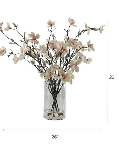 A Walk in The Park - Faux Floral Arrangement, Large-Size Premium Artificial Indoor Flower Display with Beautiful Blooms and Foliage - High Energy Natural Looking Floral - color: A Walk in the Park