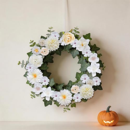 Faux Flower Small Artificial Flower Wedding Party DIY Home Decoration (27, White) - color: White