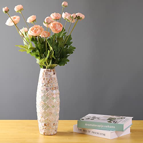 Artificial Silk Flowers Ranunculus Fake Flower 5 Pcs,Suitable for Core Decorations,Weddings,Homes,Artistic Decorations and Props (Cream Yellow) - color: Cream Yellow