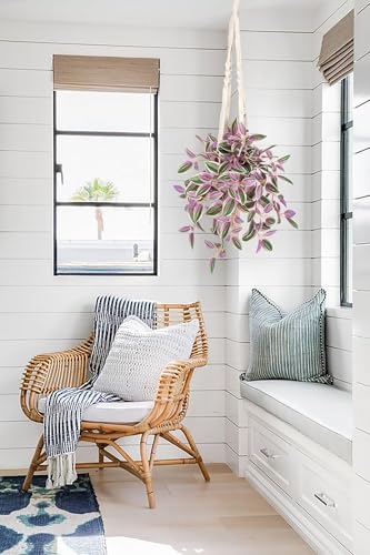 GnFlus Fake Hanging Plants with Pot, 17" Pink Artificial Eye Leaves Potted Plant Faux Peperomia Vine Basket Plant for Wall Bedroom Office Indoor Outdoor Home Decor - color: Pink Leaves