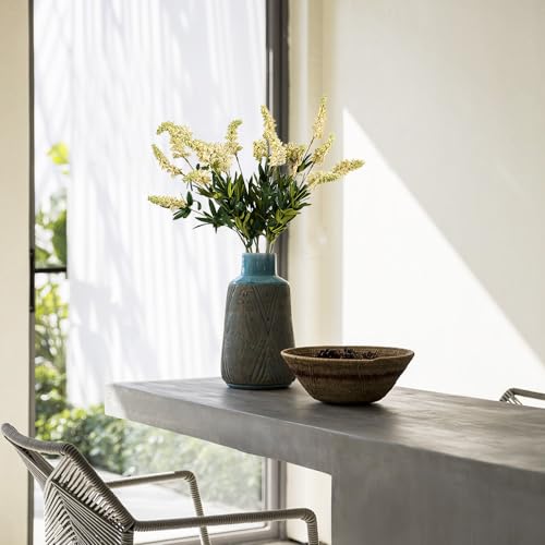 Melorca&Guilla Artificial Plants,3PCS 29" Green Faux Branches for Vase,Faux Greenery Stems Artificial Plants & Flowers for Shop Garden Office Home Décor (3, White Sage) - color: White Sage