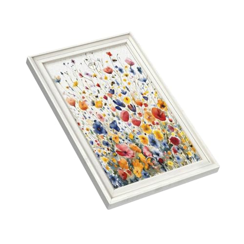 Decorative Art Light Switch Covers Watercolor Wildflower Bouquet 1 Gang No Device Blank Switchplate Electrical Faceplate for Home Decor - color: Watercolor Wildflower Bouquet, size: No Blank 1-Gang / 5 x 3 IN