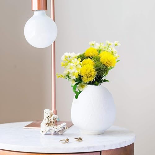 Uieke 36 Pcs Dandelion Artificial Flowers Yellow Flowers Fake Plants Flower Bouquet Plastic Flowers for Home DIY Decoration Wedding Decor - color: Yellow, size: 36PCS