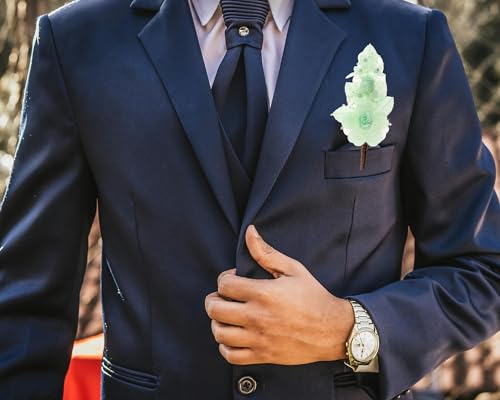 Set of 12 Artificial Silk Organza Craft Rose Flower, 12 Corsage Wristlet, 12 Pin Back DIY Boutonnieres for Wedding, Bridesmaids, Groomsmen, Quinceanera, Prom, Sweet 16 (Mint Green) - color: Mint Green