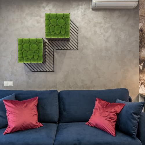 FOMIYES Artificial Moss Mat Wall Moss Panel DIY Synthetic Turf Landscape Artificial Grass Mats Lawn Carpet Wall Background Decor for Wedding Home Backyard Patio Balcony Decor