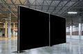 Adjustable Heavy Duty Portable 10FT X 20FT Pipe and Drape Backdrop Kit (Black Drape) Quick Set Up Without Tools for Wedding&Party&Event&Photography&Show&Display - size: 10FT x 20FT & Black Drape