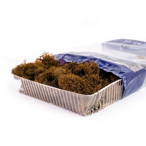 SuperMoss Super Moss (23090 Reindeer Moss Preserved, Brown, 2oz - color: Brown, size: 2 Ounce