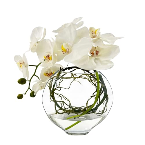 Just Divine - Faux Floral Arrangement, Large-Size Premium Artificial Indoor Flower Display with Beautiful Blooms and Foliage that Lasts Forever - High Energy Natural Looking Floral - color: Just Divine