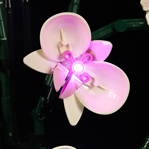 LED Light Kit for Lego Orchid 10311 Plant Decor Building Set; Decoration Lights Build a Succulents Display Piece for The Home or Office (Lights Only, No Lego Models) - color: 10311 Orchid, size: Sensing Version