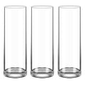 Glass Cylinder Vase 12 Inch High,Keketin Clear Glass Vases 3 Pack,Flower Vase for Table Centerpieces,Decor,Wedding Favors(4" W x 12" H) - size: 3pack-4"w x 12"h