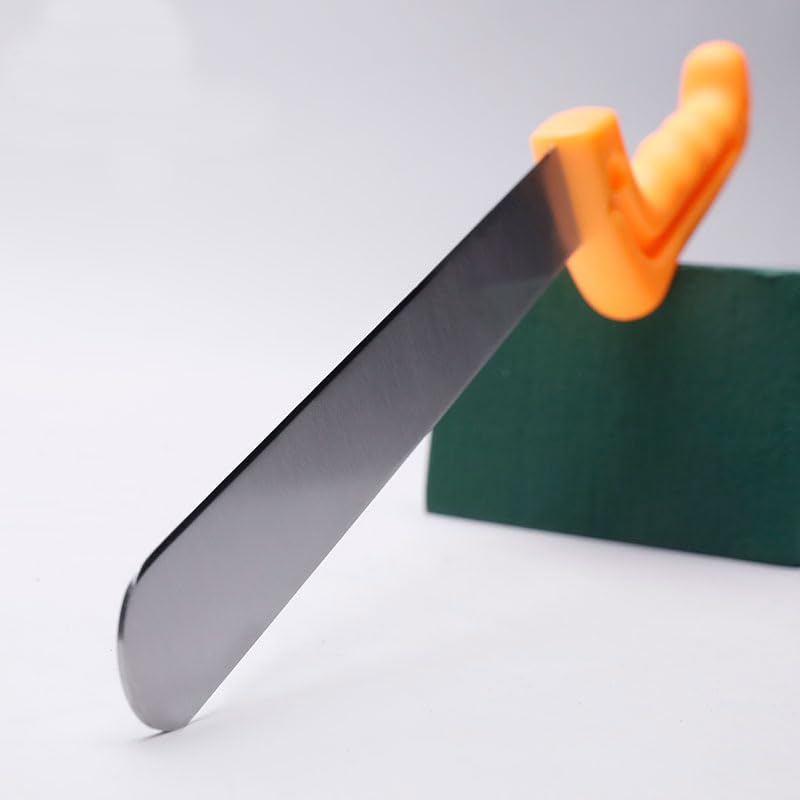 Tinsow Florist Professional Cutting Knife for Flower Foam Block Knives for Floral Foam Block Bricks(Orange) - color: Orange