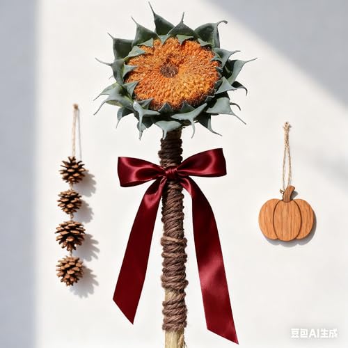 Htmeing 3PCS Artificial Sunflower Stems Faux Decor Flowers for Home Wedding Farmhouse Rustic Floral Arrangements Fake Flowers for Indoor Outdoor Display, 23.6 Inch, Yellow - color: Yellow