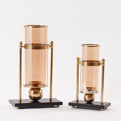 ESTELAR Flower Vase Nordic Modern Simple Light Luxury Transparent Glass Vase Decoration Living Room Table Entrance Flower Arrangement Decoration Vase for Flowers (Size : Small) - size: Small