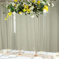 Efavormart 40" Tall Clear Acrylic Rectangular Flower Stand Wedding Centerpiece, Long Floral Frame Table Display Stand - size: 40''x40''