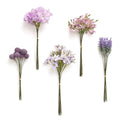 Ling's moment Artificial Greenery Stems Box Set, Faux Greenery Picks for DIY Bridal Bouquets Wedding Floral Arrangement Table Centerpieces, Pale Lavender & Lilac - color: Filler Flower Combo- Pale Lavender & Lilac
