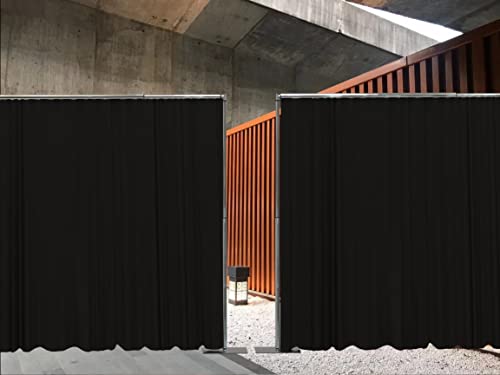 Adjustable Heavy Duty Portable 10FT X 20FT Pipe and Drape Backdrop Kit (Black Drape) Quick Set Up Without Tools for Wedding&Party&Event&Photography&Show&Display - size: 10FT x 20FT & Black Drape