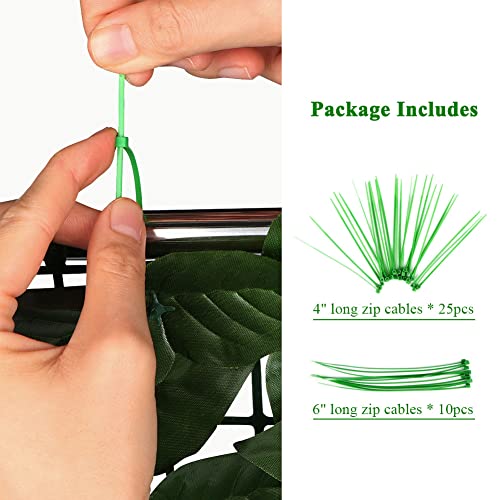 iCover Artificial Ivy Privacy Screen for Fence, 78x98in Strengthened Joint Prevent Leaves Falling Off, Faux Hedge Panels Greenery Vines, Decorative Fences for Outdoor, Garden - color: Green Vines, size: 78*98in