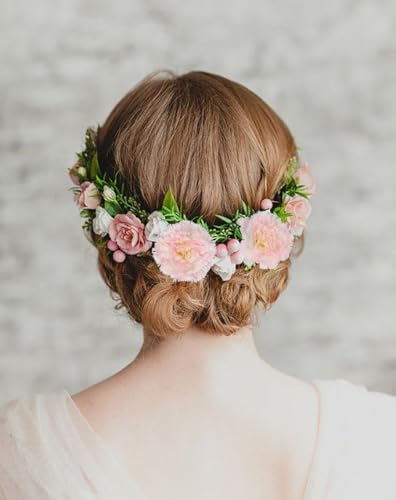 16PCS Pink Carnations Artificial Flowers 14.8'' Fake Carnation Silk Flowers with Single Stem Faux Carnations Flowers for Home Table Centerpiece Wedding Decorations Floral Arrangements (Pink) - color: Pink
