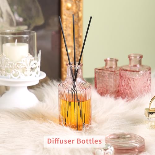 Glass Bud Vases in Bulk Set of 30 Pcs,Small Glass Vases for Flowers as Wedding Centerpieces for Tables,Clear Flower Vases Suitble for Wedding Decorations,Home Decor (Light Pink, 30 pcs) - color: Light Pink, size: 30 pcs