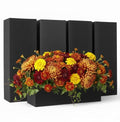 XCEL Floral Foam for Flower Arrangements Floral Foam Blocks - Reusable, Weather Resistant Craft Foam Fresh & Artificial Flower Arrangements, Styrofoam Block (Black 9" x 3" x 3" - 4 Pack) - color: Black 9" X 3" X 3" - 4 Pack