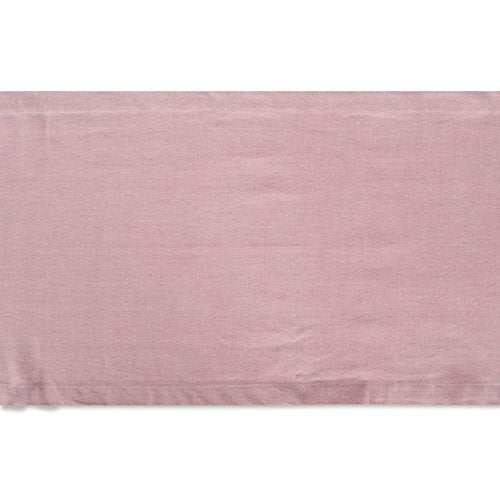 DII Chambray Kitchen, Tabletop Collection, Rose, 14x108 Table Runner - color: Rose, size: 14x108" Table Runner