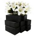 12 Piece Reusable Floral Foam Blocks, 9 x 3 x 3 Inch, Water Resistant, for Artificial Flower Arrangements, Outdoor Planters, Wedding Decor (12, 9 * 3 * 3) - size: 9*3*3