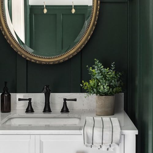 Coferset 2 Pack Small Fake Plants Eucalyptus Potted Artificial Plants for Shelf Desk Home Bathroom Farmhouse Room Coffee Table Decor (Sage Green) - color: Sage Green-small